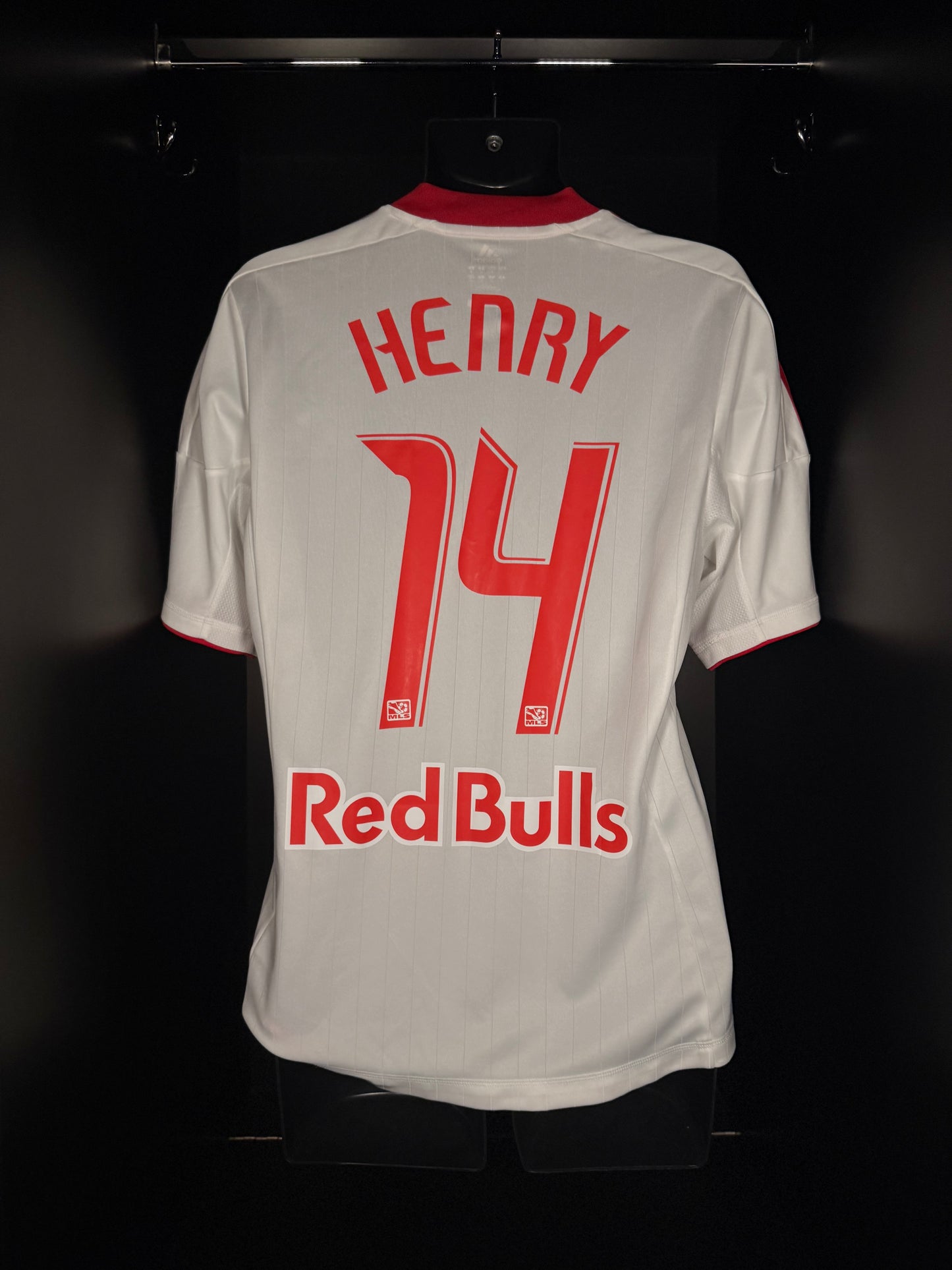2012-2013 NY Red Bulls Henry HOME Kit Soccer Jersey Shirt adidas Medium Authentic
