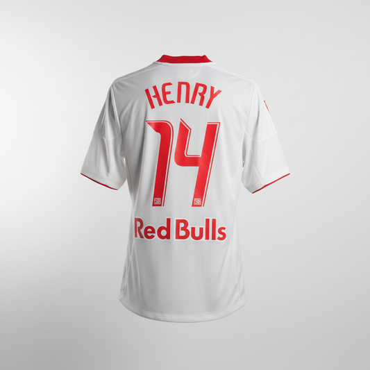 2012-2013 NY Red Bulls Henry HOME Kit Soccer Jersey Shirt adidas Medium Authentic