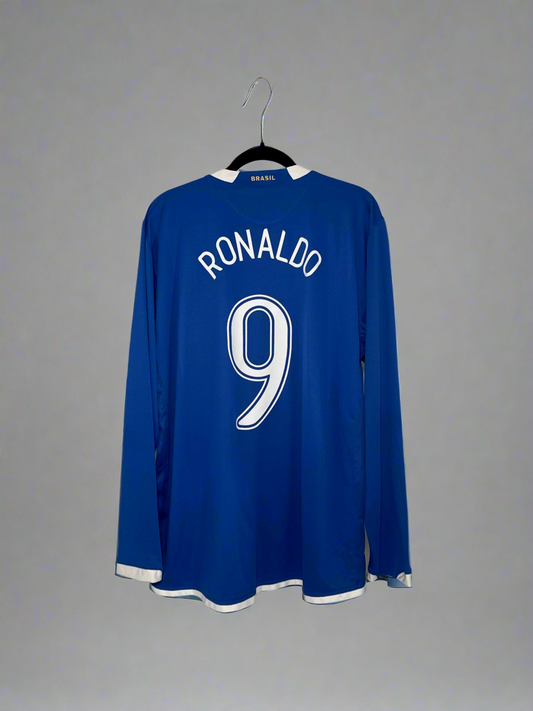 Brazil Ronaldo #9 - Nike - 2006/2007 - AWAY Kit