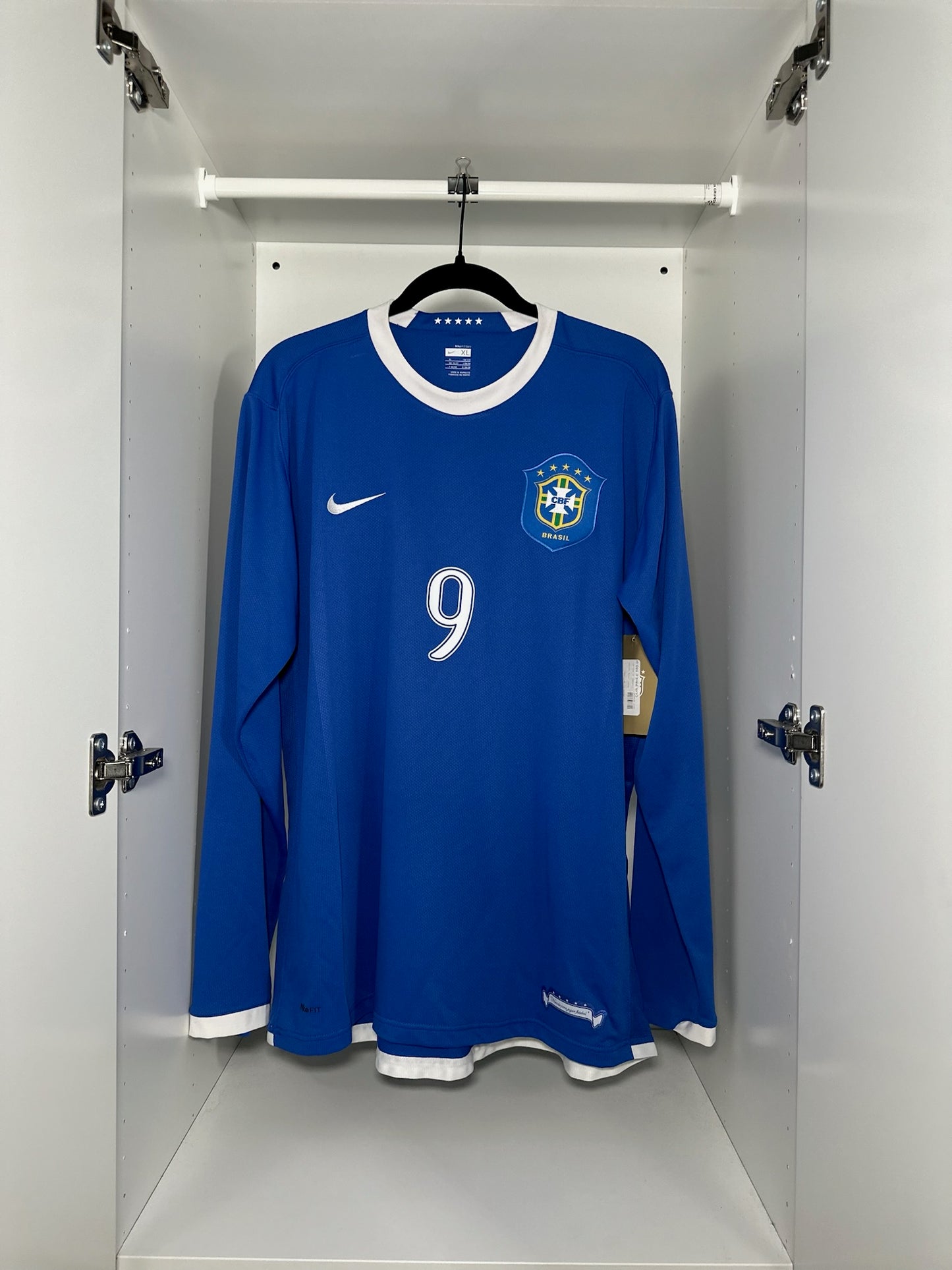 Brazil Ronaldo #9 - Nike - 2006/2007 - AWAY Kit