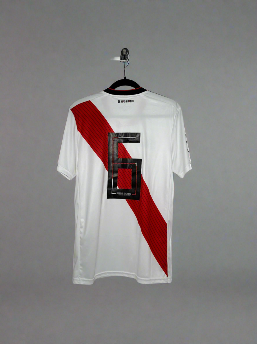 River Plate #6 - adidas - 2018/2019 - HOME Kit