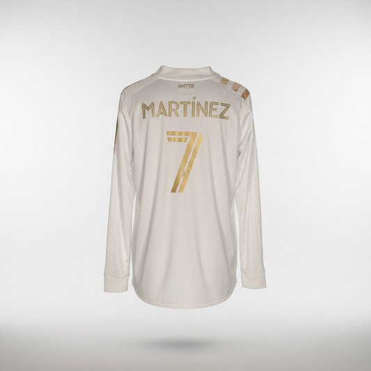 2020-2021 Atlanta United Martinez AWAY Kit Soccer Jersey Shirt adidas Large Authentic