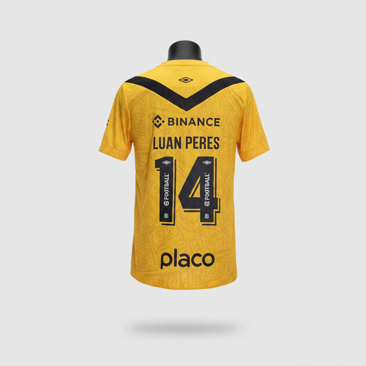 2024-2025 Santos Luan Peres THIRD Kit Soccer Jersey Football Shirt Umbro Large Authentic