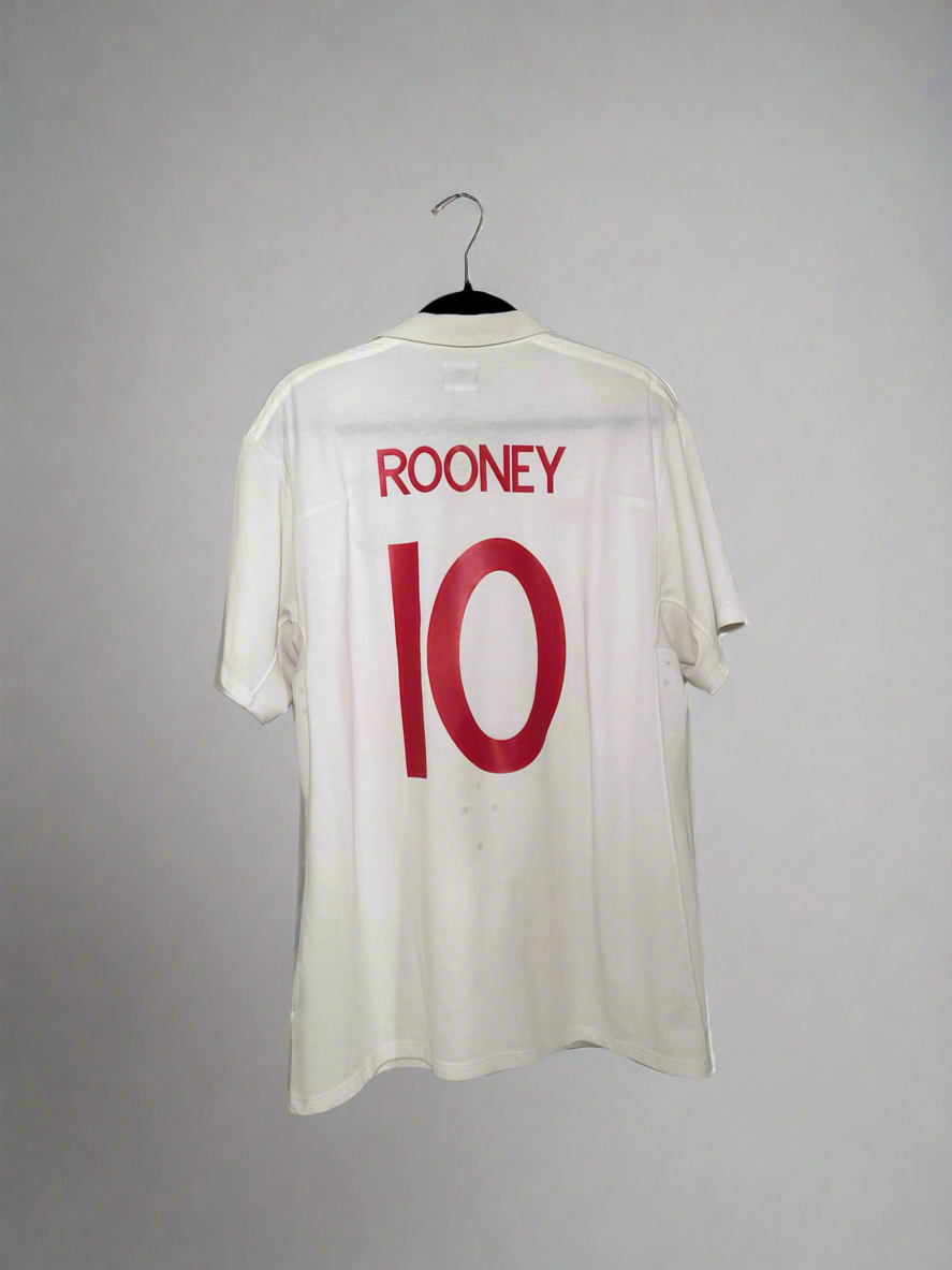 England Rooney #10 - Umbro - 2009/2010 - HOME Kit