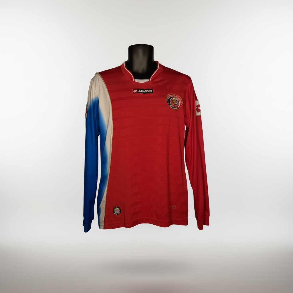 2012-2013 Costa Rica HOME Kit Soccer Jersey Shirt Lotto Medium Authentic