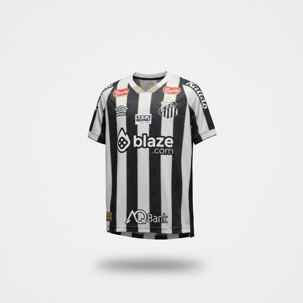2024-2025 Santos Luan Peres AWAY Kit Soccer Jersey Football Shirt Umbro XL Authentic