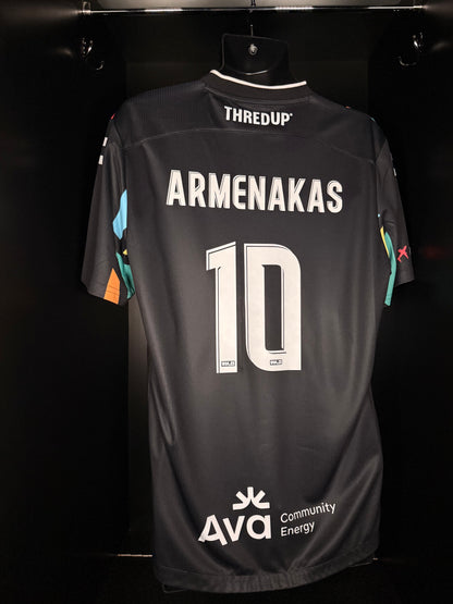 2025-2026 Oakland Roots Armenakas HOME Kit Soccer Jersey Shirt Charly Large Authentic