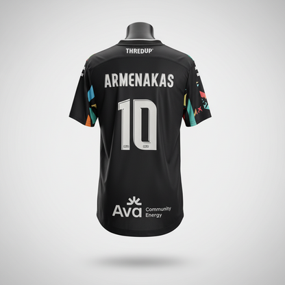 2025-2026 Oakland Roots Armenakas HOME Kit Soccer Jersey Shirt Charly Large Authentic