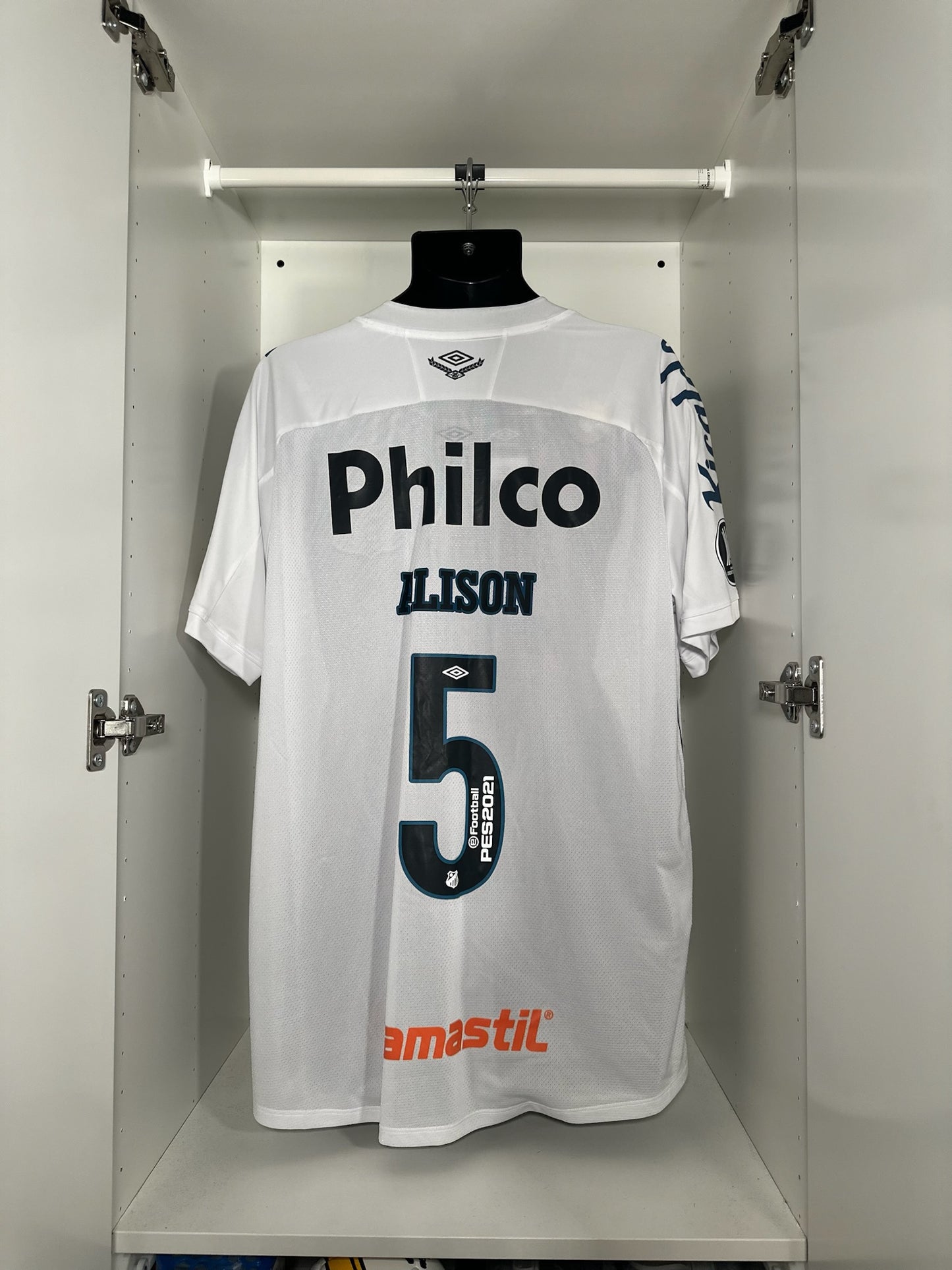 Santos Alison #5 - Umbro - 2020/2021 - HOME Kit