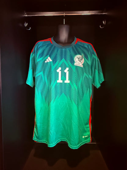 2022-2023 Mexico "Dia de los Muertos" S. Giménez HOME Kit Soccer Jersey Football Shirt adidas XL Authentic
