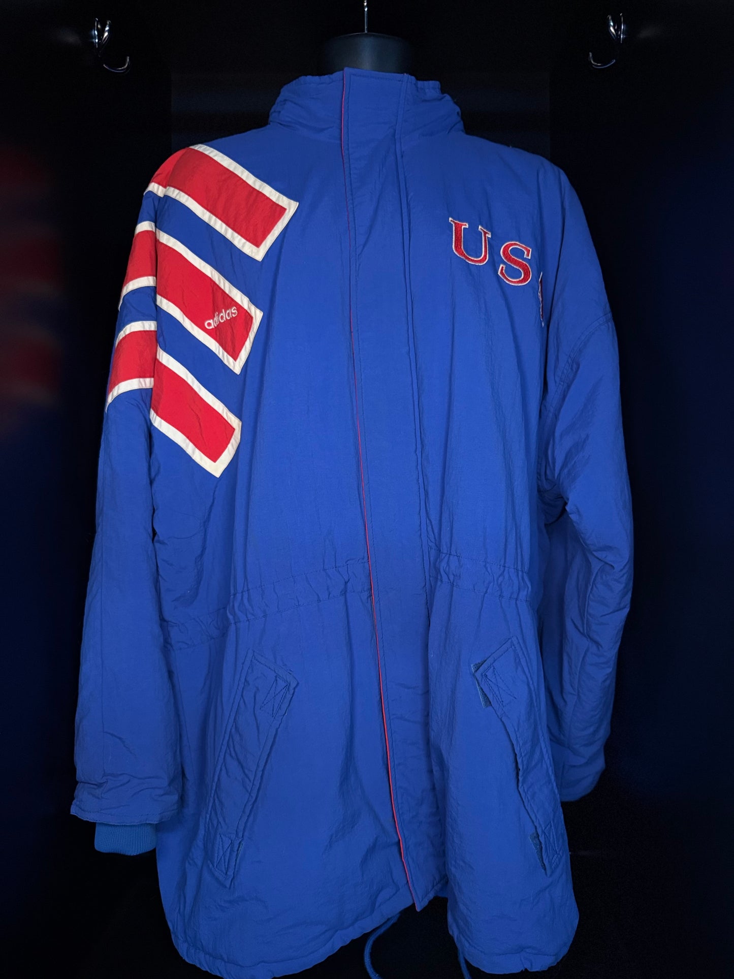 1992-1994 United States (USA) JACKET COAT Soccer adidas Large Authentic