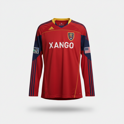 2010-2011 Real Salt Lake Beckerman HOME Kit Soccer Jersey Shirt adidas Large Authentic