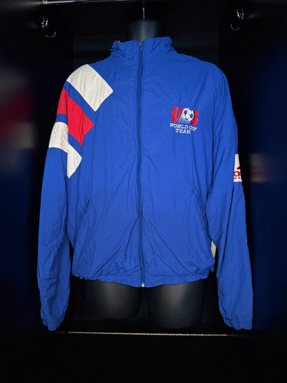 1992-1994 United States (USA) JACKET Soccer adidas Large Authentic