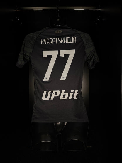 SSC Napoli Kvaratskhelia #77 - EA7 - 2023/2024 - THIRD Kit