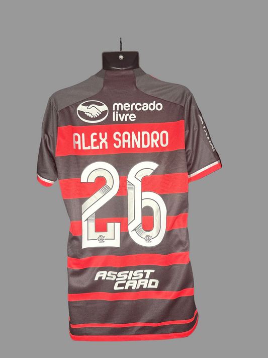 Flamengo Alex Sandro #26 - adidas - 2024/2025 - HOME Kit