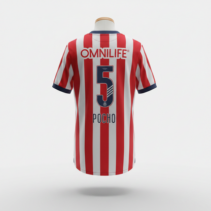 2024-2025 Chivas Guadalajara Pocho HOME Kit Soccer Jersey Football Shirt Puma XL Authentic