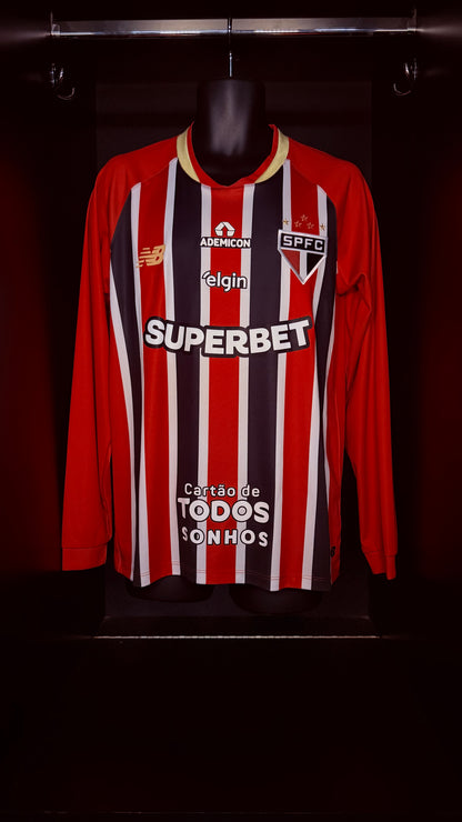 2025-2026 São Paulo FC Oscar AWAY Kit Soccer Jersey Football Shirt New Balance Medium Authentic