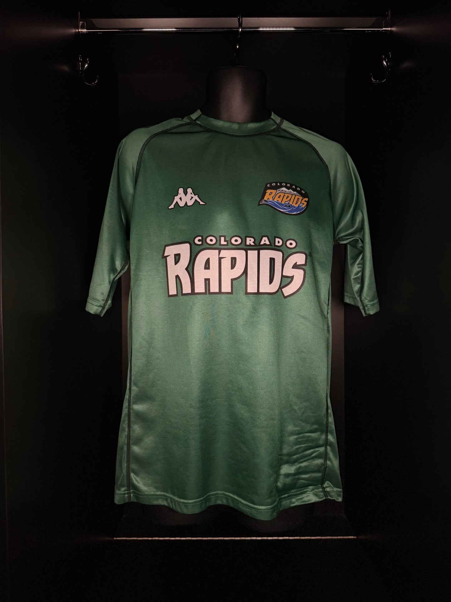 2001-2002 Colorado Rapids HOME Kit Soccer Jersey Shirt Kappa Large Authentic