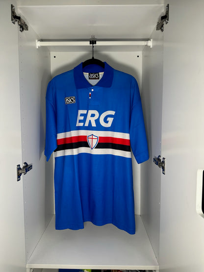Sampdoria #4 - Asics - 1992/1994 - HOME "Ruud Gullit" Kit