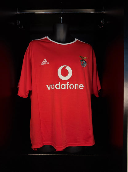 Benfica Nuno Gomes #21 - adidas - 2003/2004 - HOME "UEFA Cup" Kit