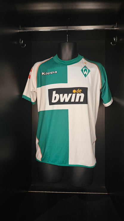 2007-2008 Werder Bremen THIRD Kit Soccer Jersey Football Shirt Kappa Medium Authentic
