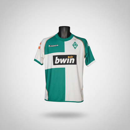 2007-2008 Werder Bremen THIRD Kit Soccer Jersey Football Shirt Kappa Medium Authentic