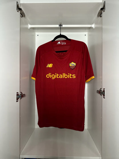 Roma Abraham #9 - New Balance - 2021/2022 - HOME Kit