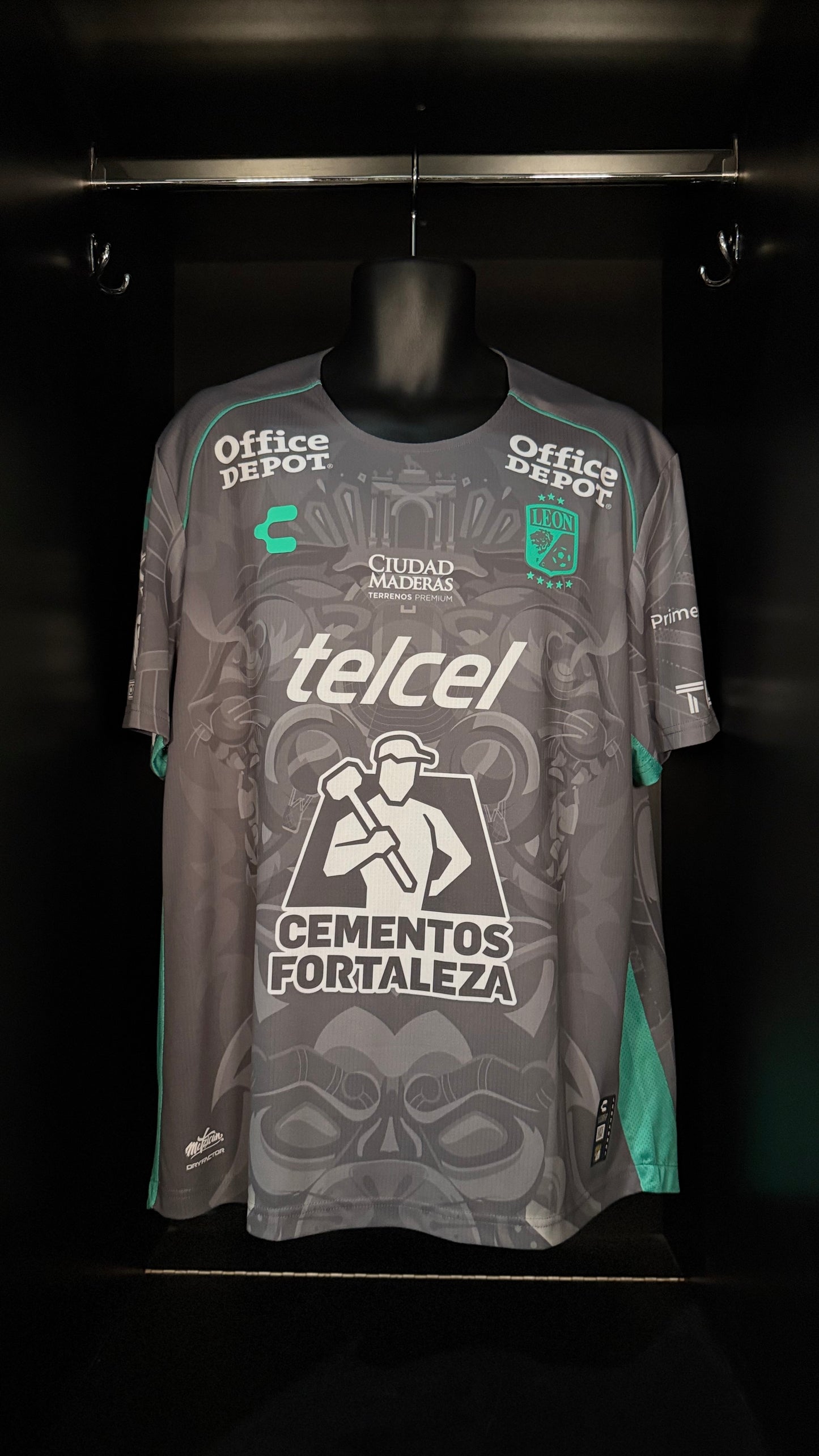 2024-2025 Club Leon THIRD Kit Soccer Jersey Football Shirt Charly XL Authentic