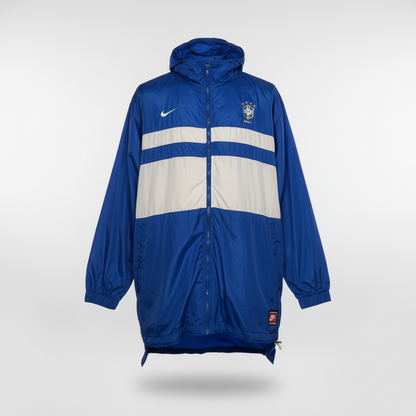 1997-1998 Brazil (CBF) JACKET Soccer Nike Medium Authentic