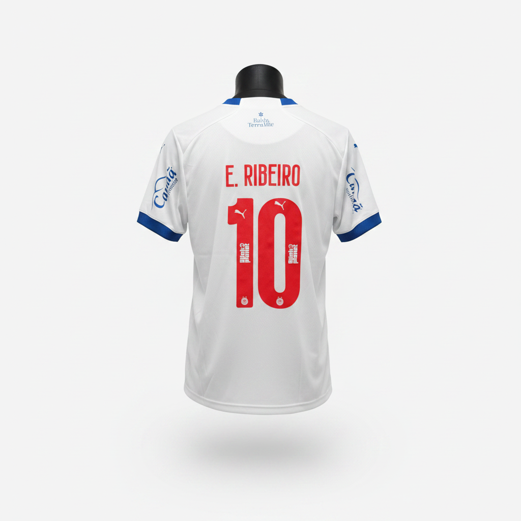 2025-2026 Esporte Clube Bahia E. Ribeiro HOME Kit Soccer Jersey Football Shirt Puma Medium Authentic
