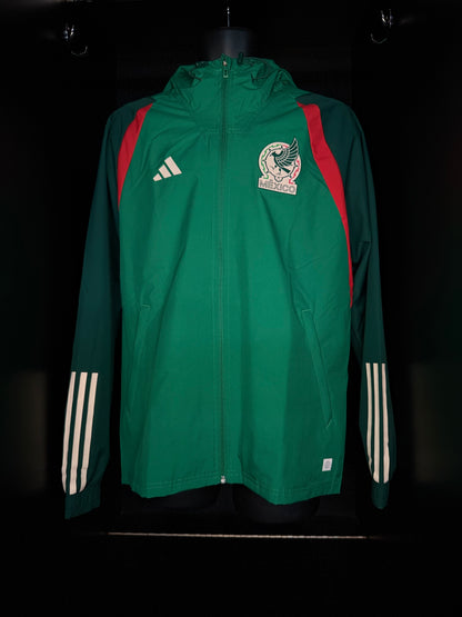 2022-2023 Mexico All-Weather JACKET Soccer adidas Small Authentic