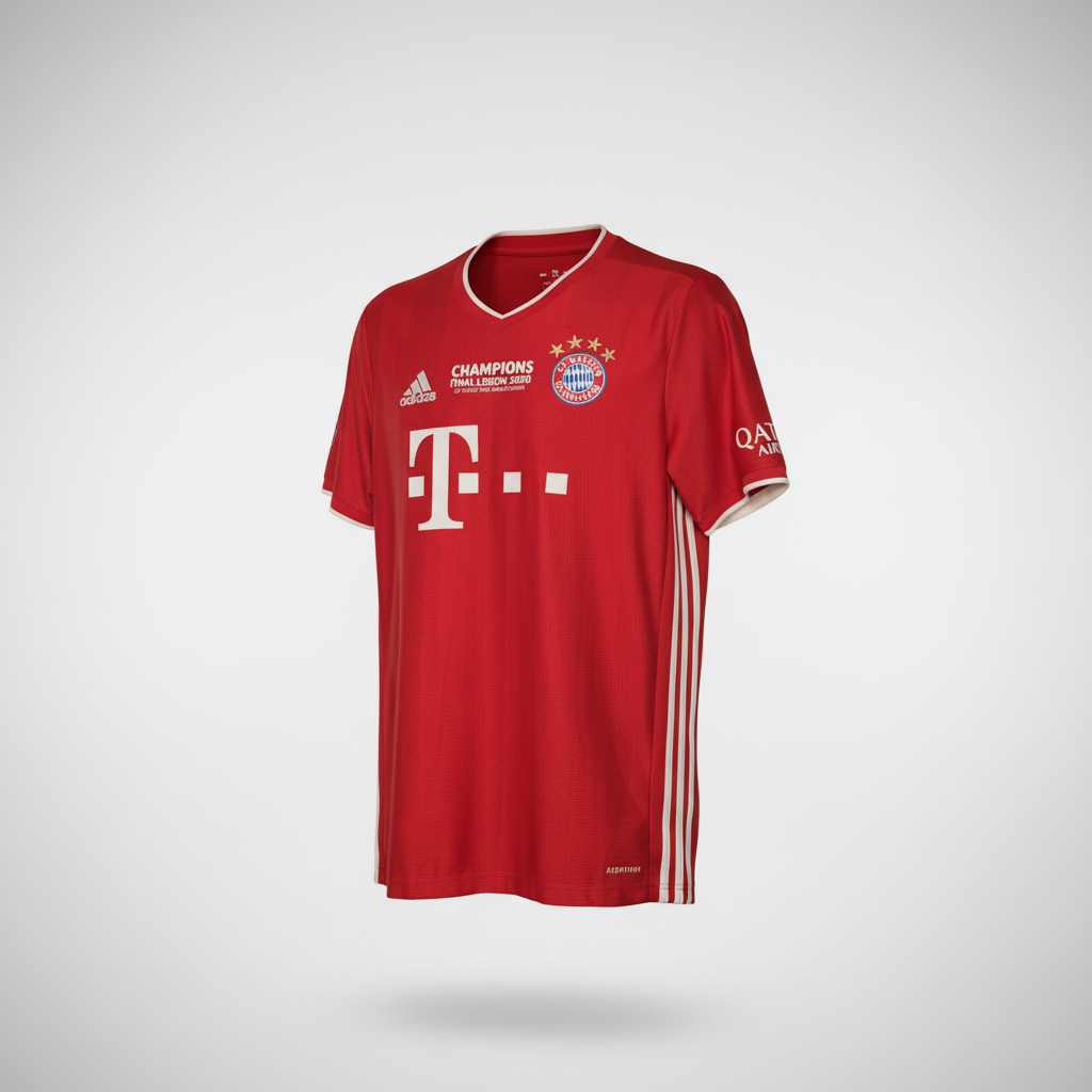 2020-2021 Bayern München "UCL Champion Celebration" HOME Kit Soccer Jersey Football Shirt adidas Large Authentic