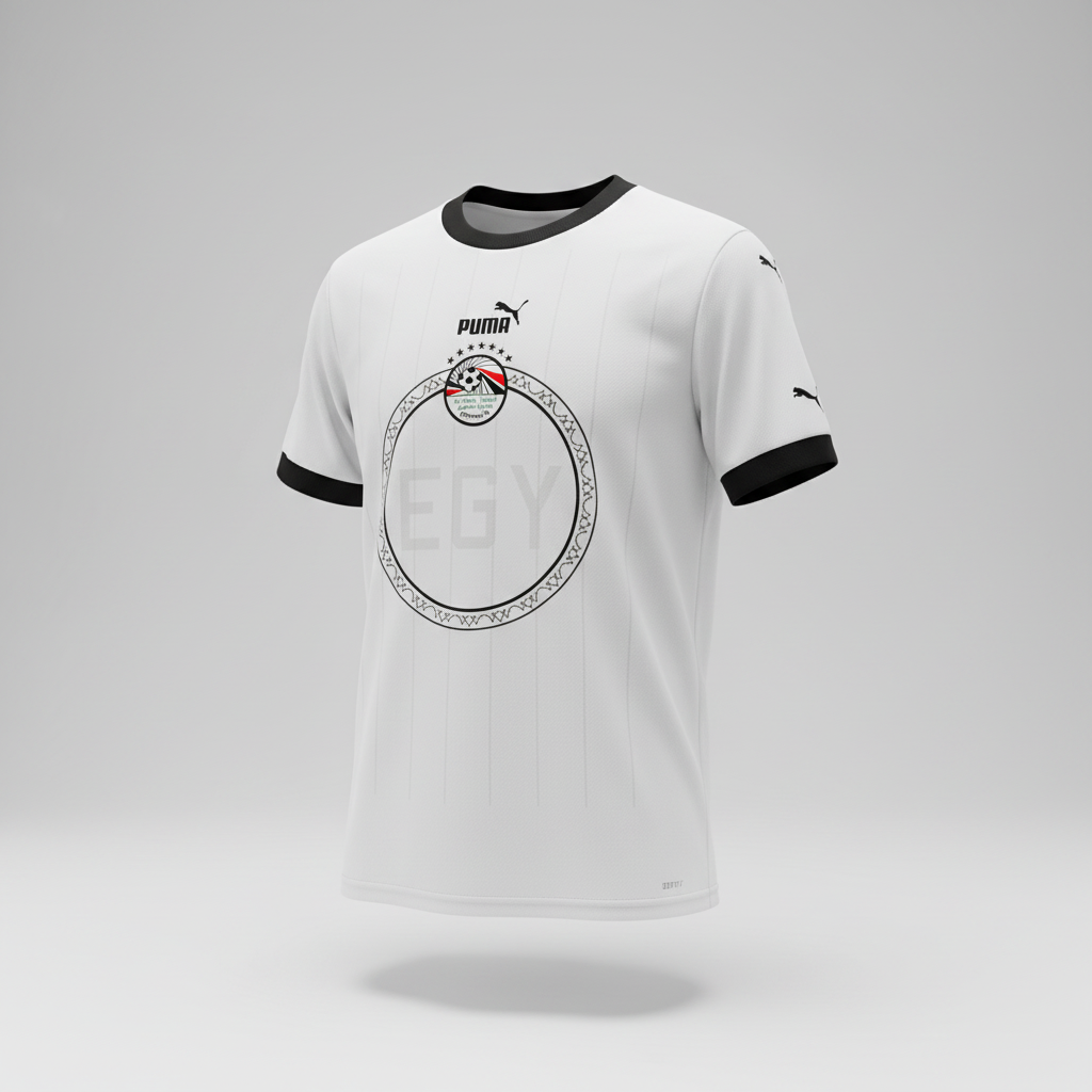 2022-2023 Egypt AWAY Kit Soccer Jersey Football Shirt Puma Small Authentic