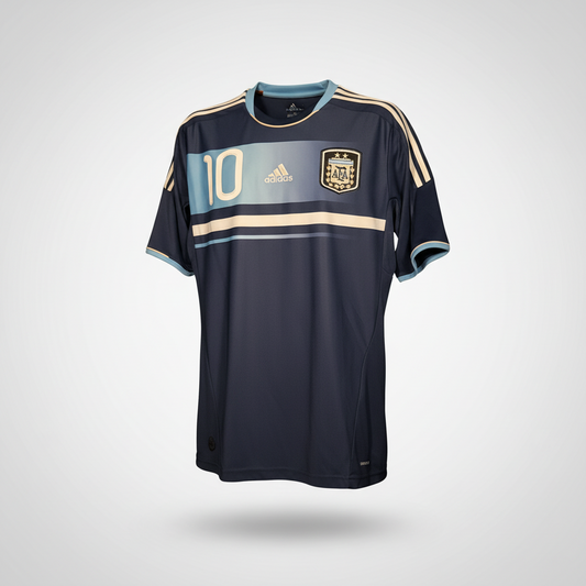 2011-2013 Argentina Messi AWAY Kit Soccer Jersey Shirt adidas Medium Authentic