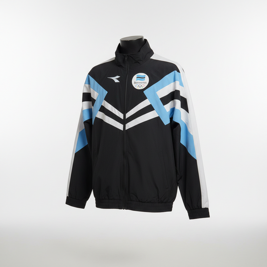 2024-2025 Botswana Olympic Team JACKET Soccer Diadora Large Authentic