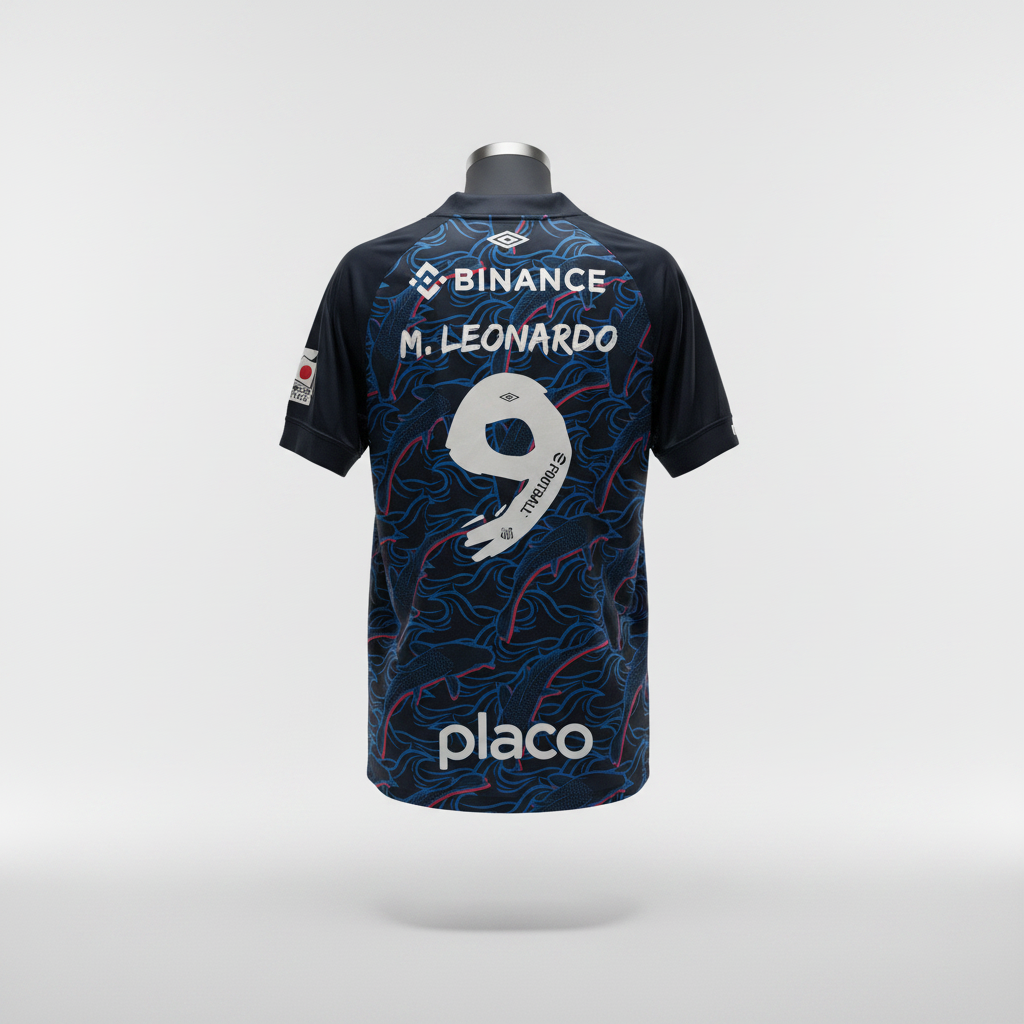 2023-2024 Santos M. Leonardo THIRD Kit Soccer Jersey Football Shirt Umbro Large Authentic