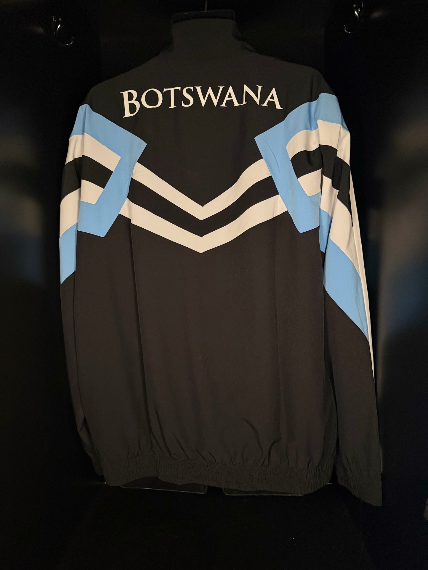 2024-2025 Botswana Olympic Team JACKET Soccer Diadora Large Authentic