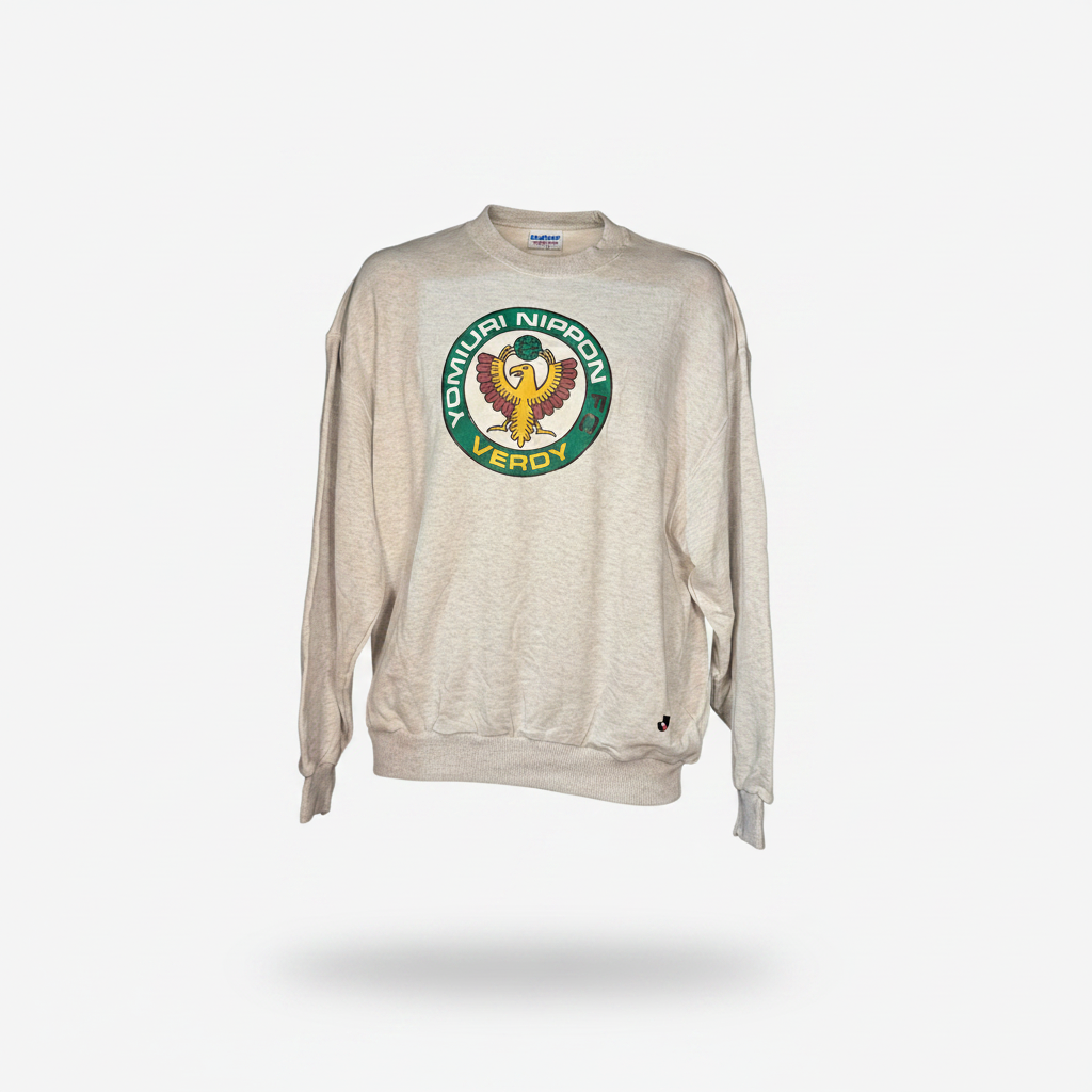 1993-1994 Tokyo Verdy FC SWEATSHIRT Soccer Jersey Football Shirt J League Official Medium Authentic