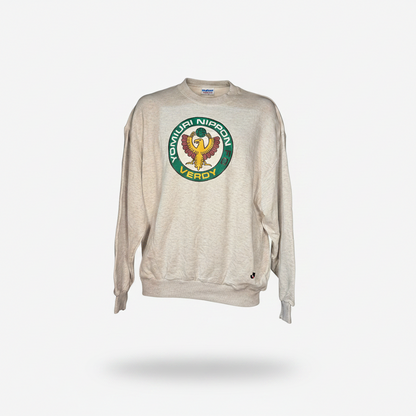 1993-1994 Tokyo Verdy FC SWEATSHIRT Soccer Jersey Football Shirt J League Official Medium Authentic