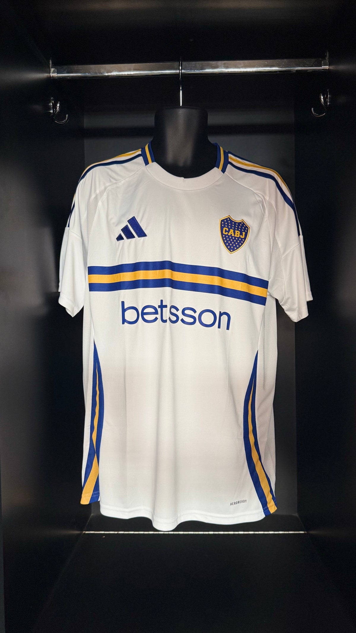 2025-2026 Boca Juniors AWAY Kit Soccer Jersey Football Shirt adidas Large Authentic