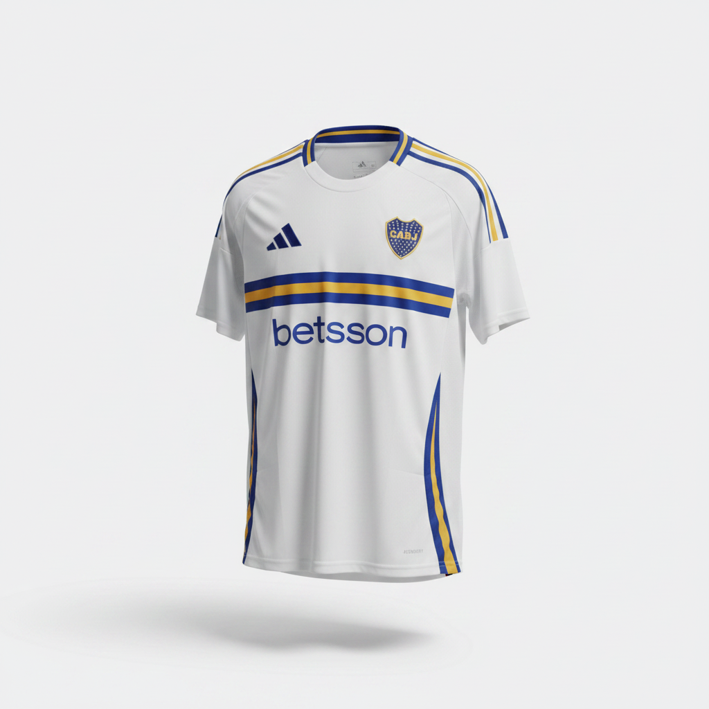2025-2026 Boca Juniors AWAY Kit Soccer Jersey Football Shirt adidas Large Authentic