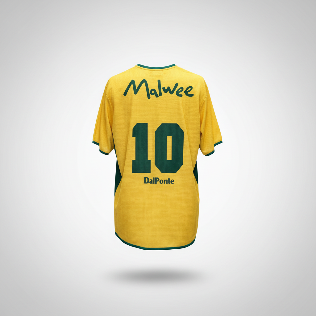 2003-2004 Brazil (Futsal) HOME Kit - Soccer Jersey Football Shirt Dal Ponte Large Authentic