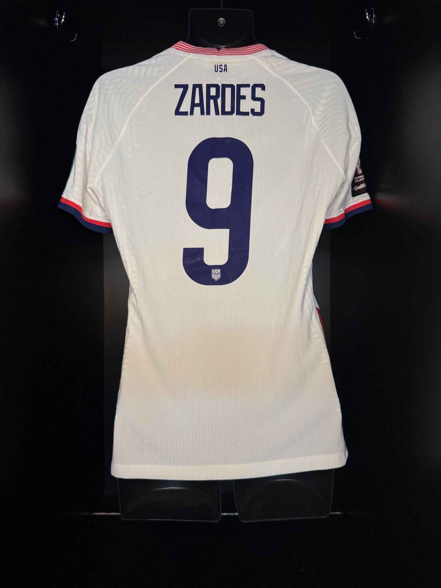 2020-2021 United States (USA) Zardes HOME Kit - Soccer Jersey Football Shirt Nike Medium Authentic