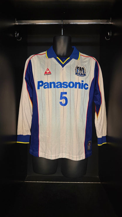 2001-2003 Gamba Osaka AWAY Kit Soccer Jersey Football Shirt Le Coq Sportif Small Authentic