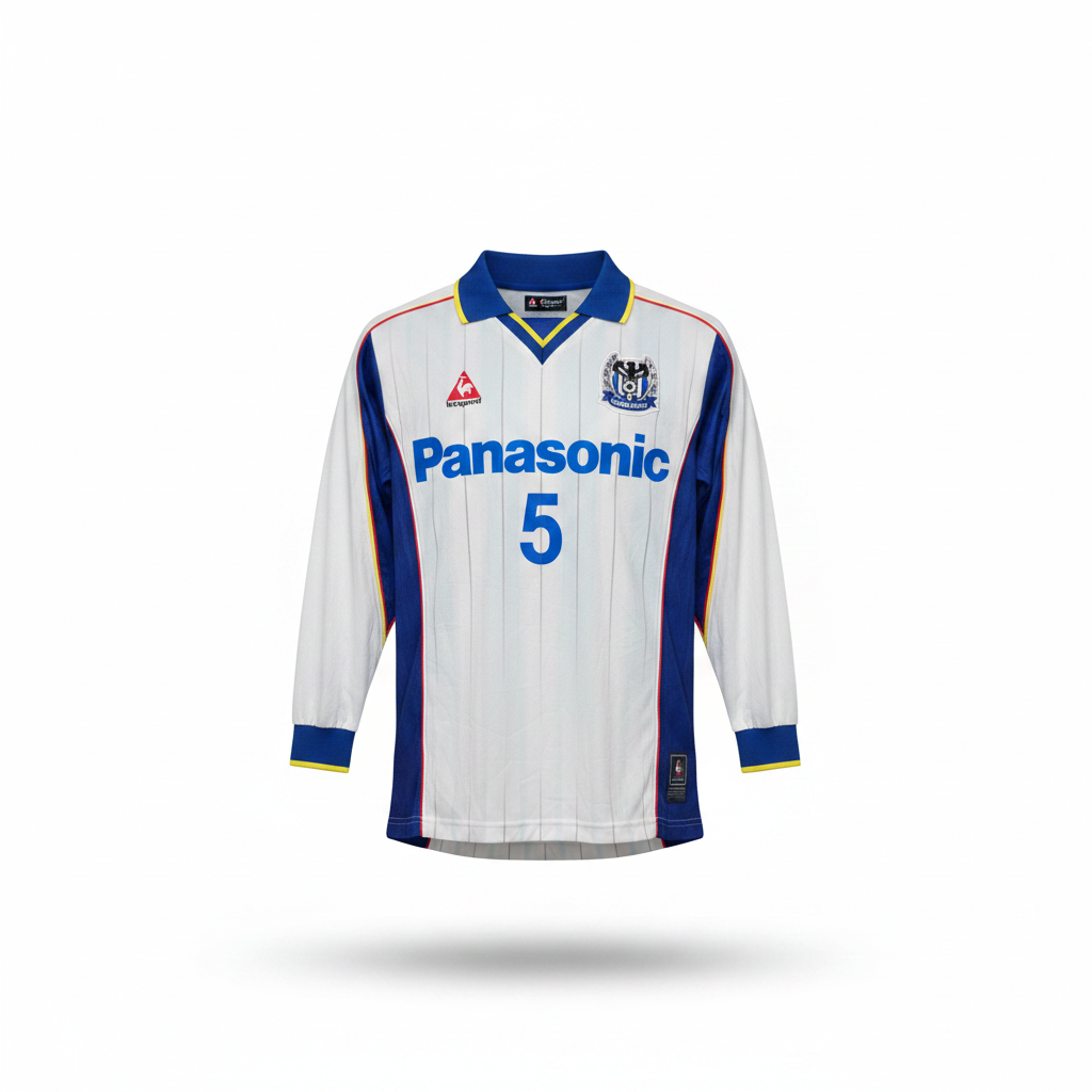 2001-2003 Gamba Osaka AWAY Kit Soccer Jersey Football Shirt Le Coq Sportif Small Authentic