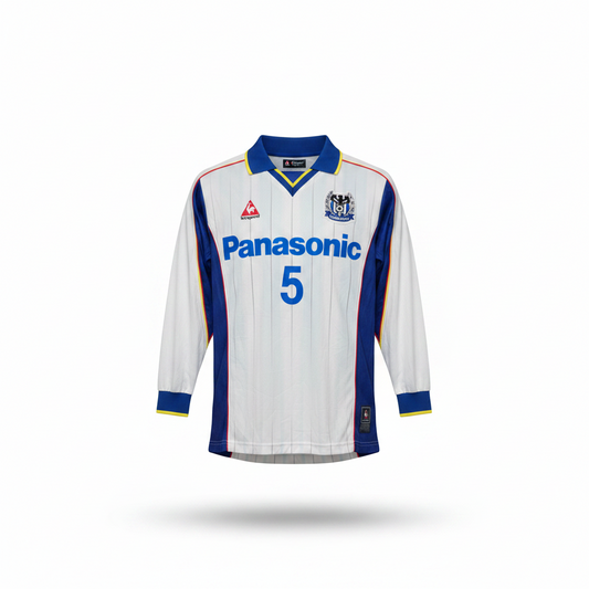 2001-2003 Gamba Osaka AWAY Kit Soccer Jersey Football Shirt Le Coq Sportif Small Authentic