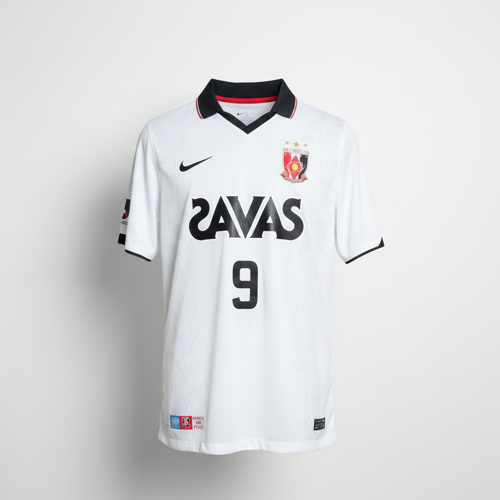 2011-2012 Urawa Red Diamonds Edmilson AWAY Kit Soccer Jersey Football Shirt Nike XXL Authentic