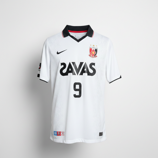2011-2012 Urawa Red Diamonds Edmilson AWAY Kit Soccer Jersey Football Shirt Nike XXL Authentic