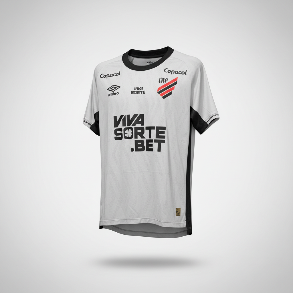 2025-2026 Athletico (PR) Paranaense K. Viveros AWAY Kit Soccer Jersey Football Shirt Umbro Large Authentic