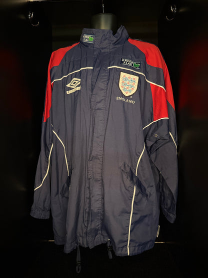 1995-1997 England JACKET Soccer Umbro Large Authentic